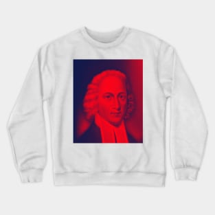 Jonathan Edwards Abstract Portrait | Jonathan Edwards Artwork Crewneck Sweatshirt